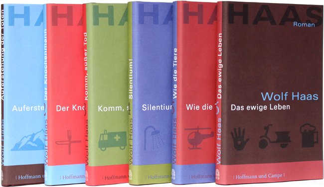 Haas, Die Brenner-Romane im Schuber; Hoffmann und Campe